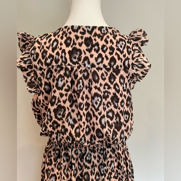 Adelyn Rae leopard blush dress - Picture 2 of 7